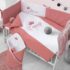 3-dielne posteľné obliečky Belisima Royal Baby 90/120 ružové