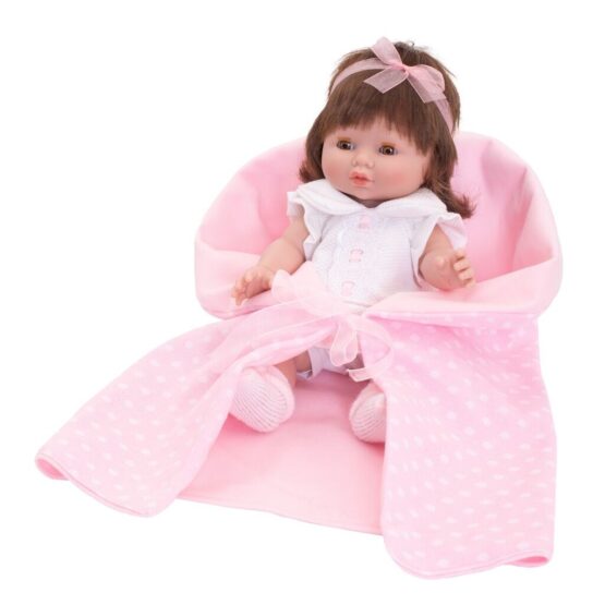 Luxusná detská bábika-bábätko Berbesa Monika 35cm