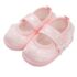 Dojčenské capačky New Baby saténové ružové 12-18 m  pre dievčatá 100% polyester