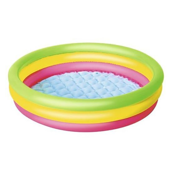 Detský nafukovací bazén 102×25 cm 3 farebný
