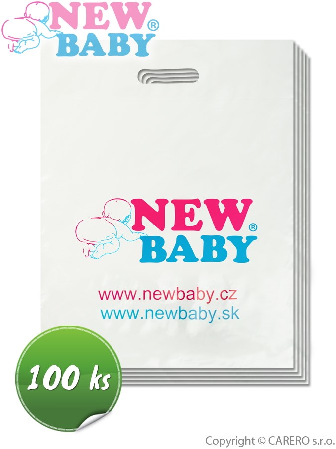 Propagačné materiály-igelitové tašky New Baby balenie-100 ks