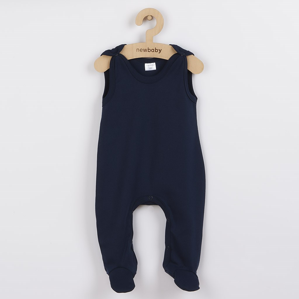 Dojčenské dupačky New Baby Classic II tmavo modré