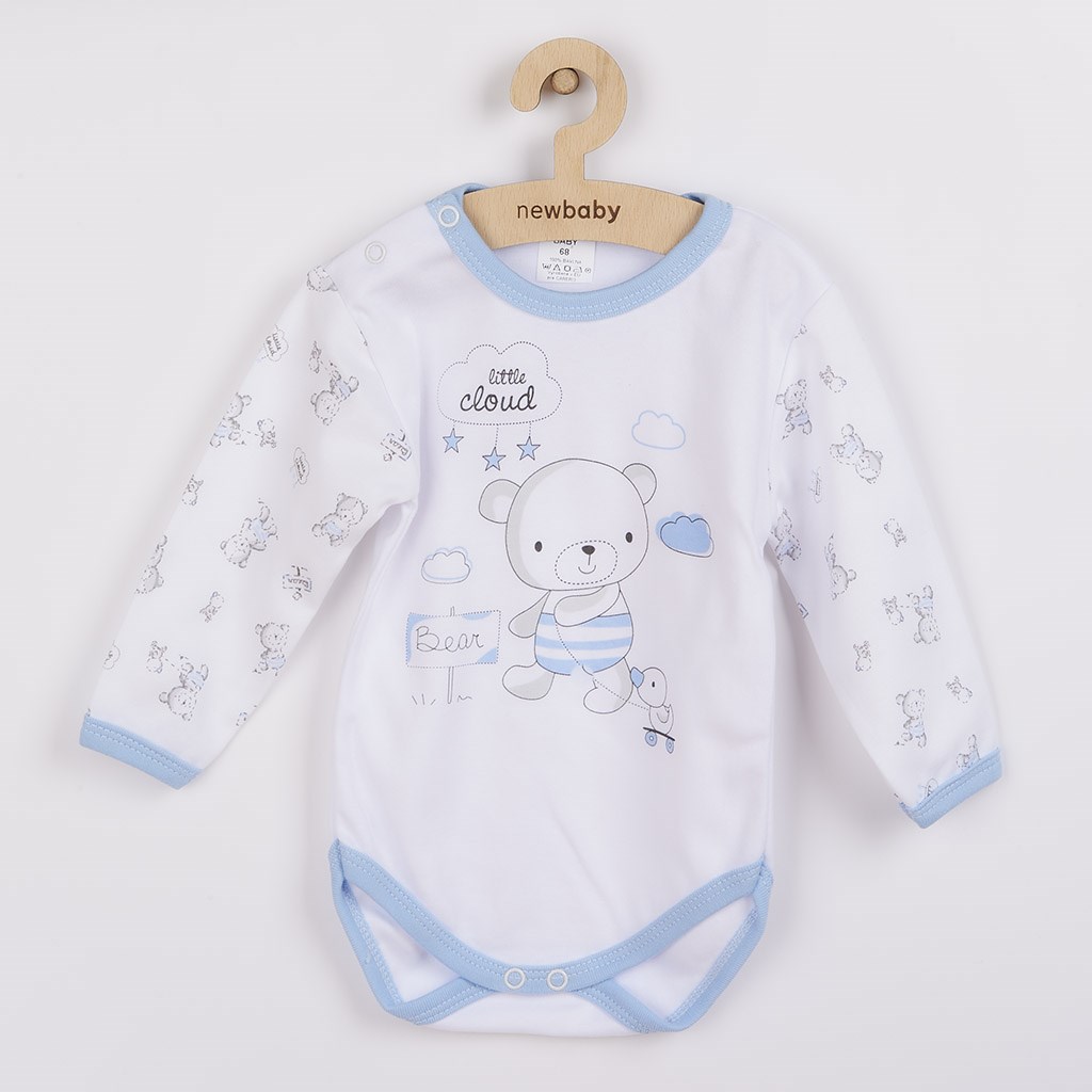 Dojčenské body New Baby Bears modré