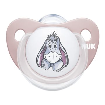 Dojčenský cumlík Trendline NUK Disney Medvedík Pú 6-18m ružový BOX
