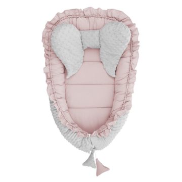Hniezdočko pre bábätko Minky Belisima Mouse ružové