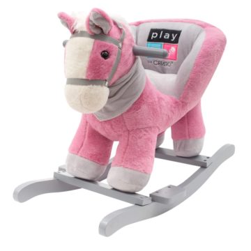 Hojdacia hračka s melódiou PlayTo rúžový koník