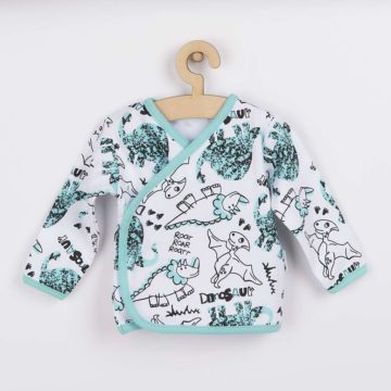 Dojčenská bavlněná košilka Nicol Dinosaur