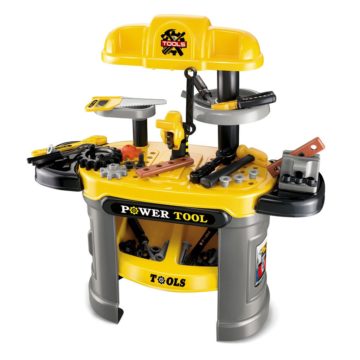 Detská dielňa Baby Mix Baby Mix Power Tool žltá