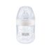 Dojčenská fľaša NUK Nature Sense s kontrolou teploty 150 ml biela