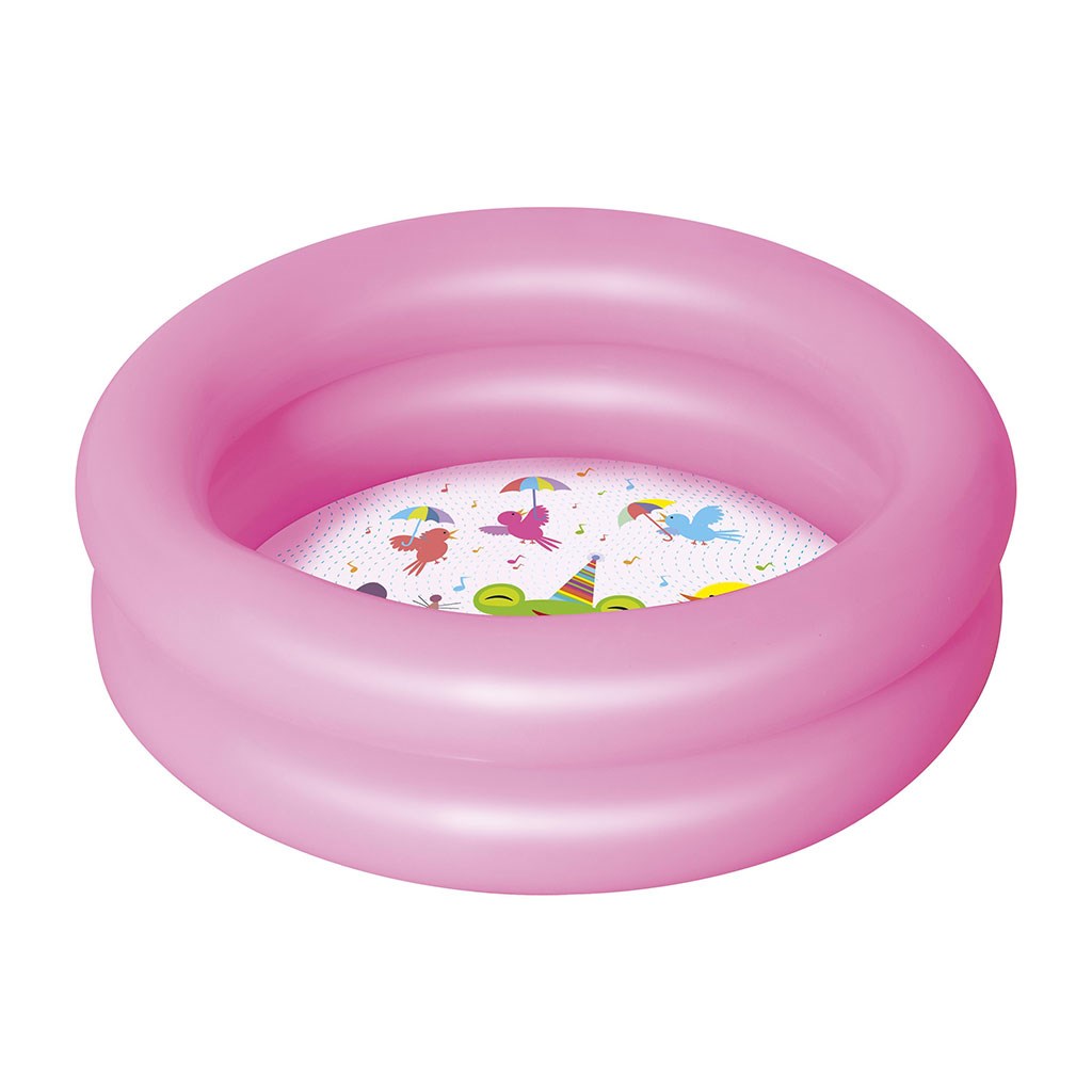 Detský nafukovací bazén Bestway Mikro 61×15 cm ružový