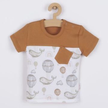 Dojčenské bavlnené tričko Nicol Miki