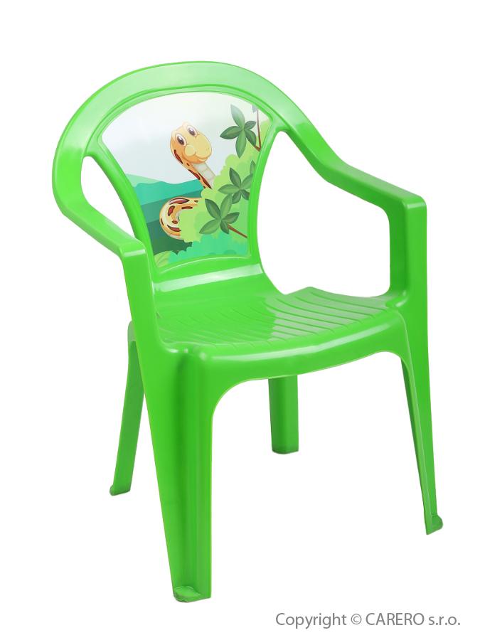 Detský záhradný nábytok – Plastová stolička