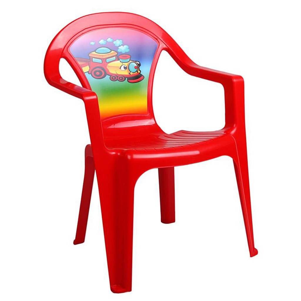 Detský záhradný nábytok – Plastová stolička