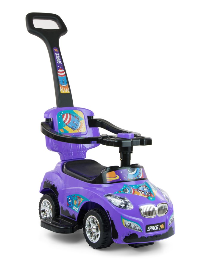 Detské vozítko 2v1 Milly Mally Happy purple